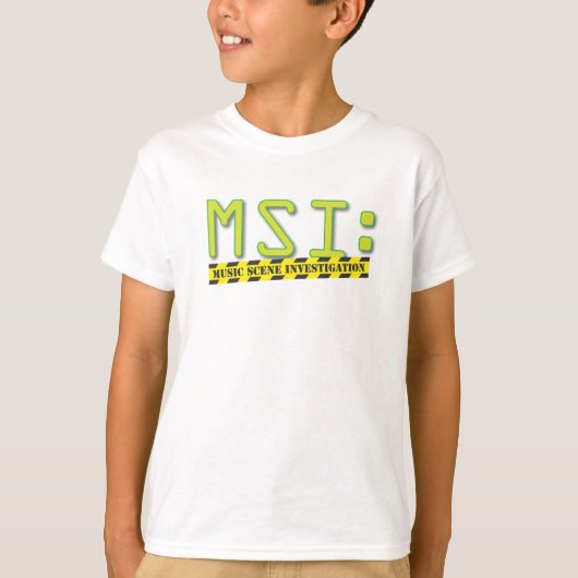 Officiële MSI: Logo Kinder T-shirt (Voorkant)