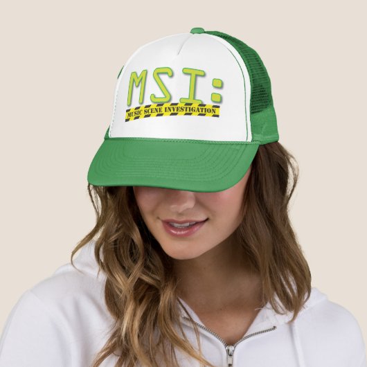 Officiële MSI: Logo Trucker Hat Pet (In situ)