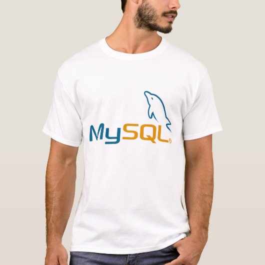 Officiële MySQL Merch T-shirt (Voorkant)