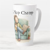 Officiële NAP Champ Vaderdag Latte Mok (Rechterhoek)