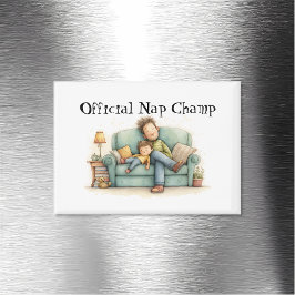 Officiële NAP Champ Vaderdag Magneet