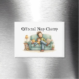 Officiële NAP Champ Vaderdag Magneet