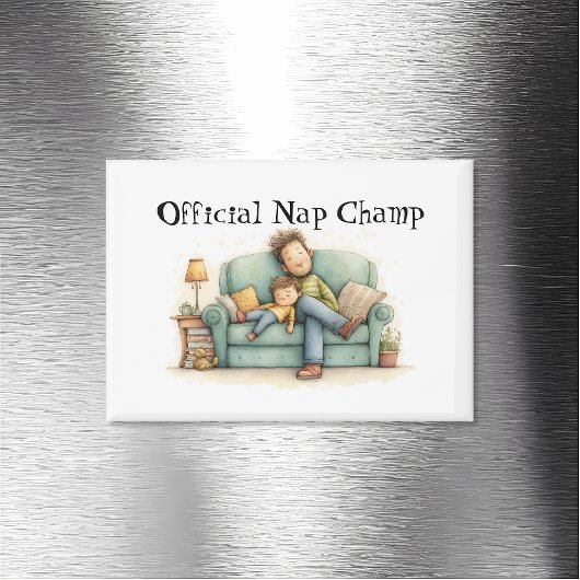 Officiële NAP Champ Vaderdag Magneet