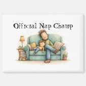 Officiële NAP Champ Vaderdag Magneet (Voorkant)