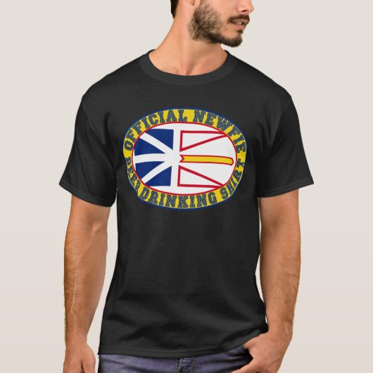 Officiële Newfie Beer Drink Shirt (Voorkant)