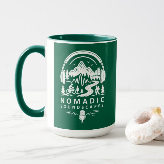 Officiële Nomadic Soundscapes Mok (Met donut)