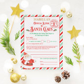 Officiële noord-poolbrief aan de Kerstman