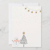 Officiële noord-poolbrief aan de Kerstman Kaart (Achterkant)