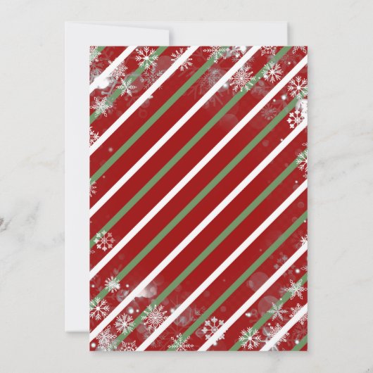 Officiële Noordpool-brief aan Santa 5x7inch Invita Kaart (Achterkant)