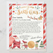 Officiële Noordpool-brief van Santa (Voorkant)