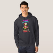 Officiële Noordpool Cookie Tester Giant Christmas Hoodie (Voorkant volledig)