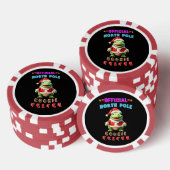 Officiële Noordpool Cookie Tester Giant Christmas Poker Chips (Opstapeling)