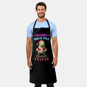 Officiële Noordpool Cookie Tester Giant Christmas Schort