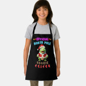 Officiële Noordpool Cookie Tester Giant Christmas Schort (Insitu)