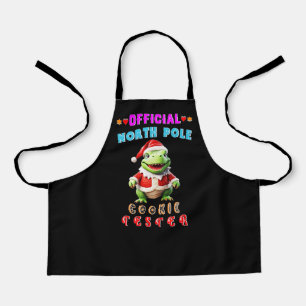 Officiële Noordpool Cookie Tester Giant Christmas Schort