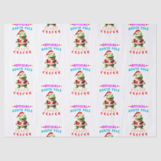 Officiële Noordpool Cookie Tester Giant Christmas Tissuepapier