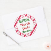 Officiële Noordpool Koekjes Stickers (Envelop)