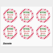 Officiële Noordpool Koekjes Stickers (Vel)