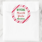 Officiële Noordpool Koekjes Stickers (Tas)
