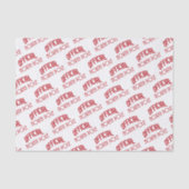 Officiële Noordpool Patroon Tissue Paper Tissuepapier (Voorkant)