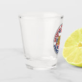 Officiële Noors Drink Team Shot Glas (Links)