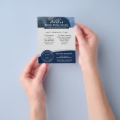 Officiële notionele zegelverbinding Ondertekenaar  Flyer (Hand)