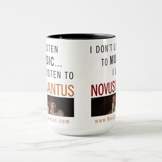 Officiële Novus Cantus Mok (groot, 15 oz!) (Midden)