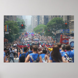Officiële NYC Pride Poster