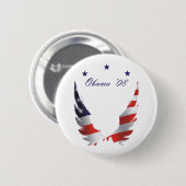 Officiële Obama-Button #1 Ronde Button 5,7 Cm (Voorkant /achterkant)
