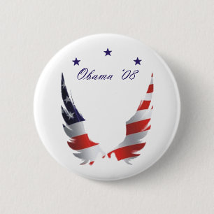 Officiële Obama-Button #1 Ronde Button 5,7 Cm