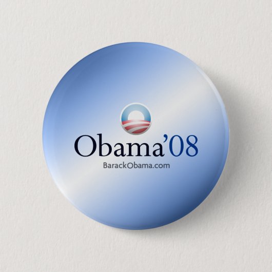 Officiële Obama-Button #3 Ronde Button 5,7 Cm (Voorkant)