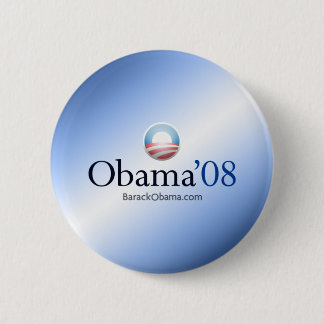 Officiële Obama-Button #3 Ronde Button 5,7 Cm