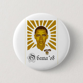 Officiële Obama-Button #7 Ronde Button 5,7 Cm