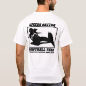 OFFICIËLE OMEGA SECTOR PAINTBALL T SHIRT  (Achterkant)