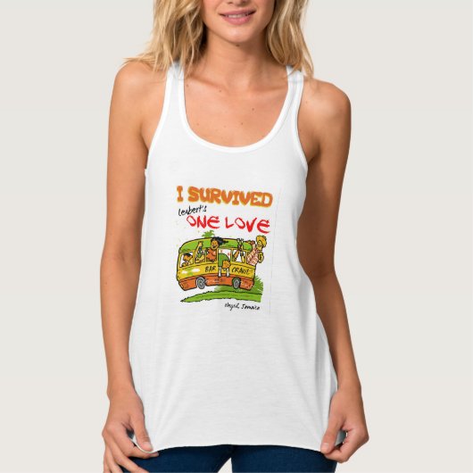 Officiële One Love Bar Crawl Tanktop (Voorkant)