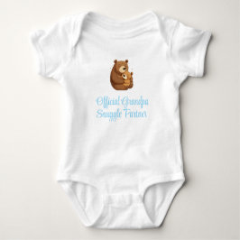 Officiële opa Snuggle Partner, Baby Boy, Grappig Romper
