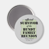 Officiële overlevenden magneet (Voorkant / Achterkant)