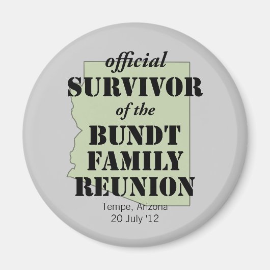 Officiële overlevenden magneet (Voorkant)