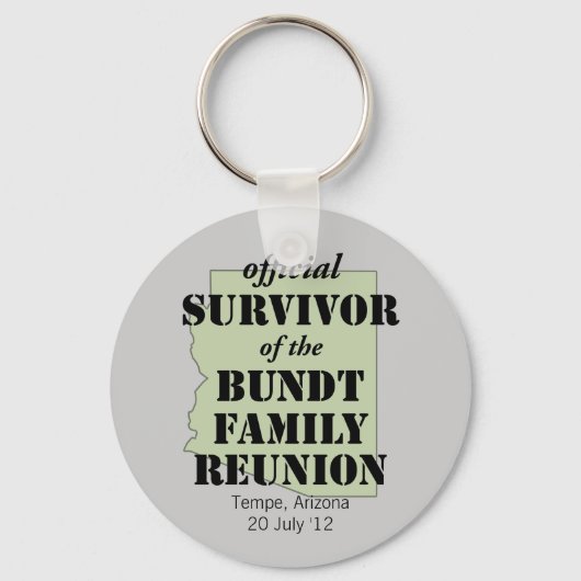 Officiële overlevenden sleutelhanger (Voorkant)