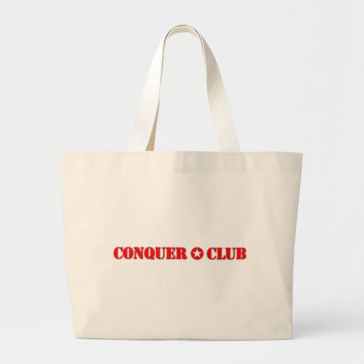 Officiële overnameclub grote tote bag (Voorkant)