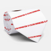 Officiële overnameclub stropdas (Opgerold)