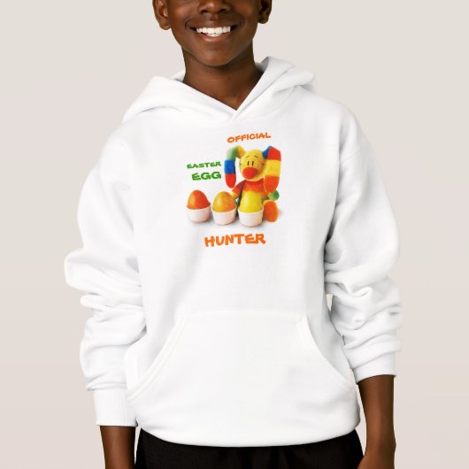 Officiële paasjacht Kinderen Hoodie (Voorkant)