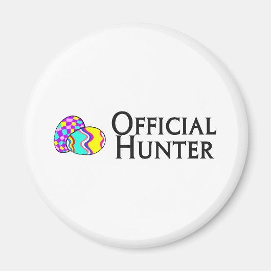 Officiële paasjager magneet (Voorkant)