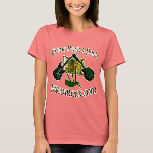 Officiële Paddy Rock Instruments Ringer T-shirt (Voorkant)