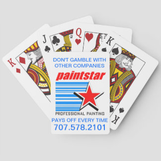 Officiële Paintstar-speelkaarten Pokerkaarten
