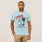 Officiële palmwijn Drinker T shirt (Voorkant volledig)