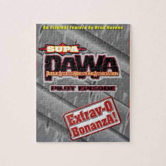 Officiële PAWA de Extrav-O-Bonanza!!! Poster op Legpuzzel (Verticaal)