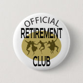 Officiële pensioenregeling ronde button 5,7 cm (Voorkant)