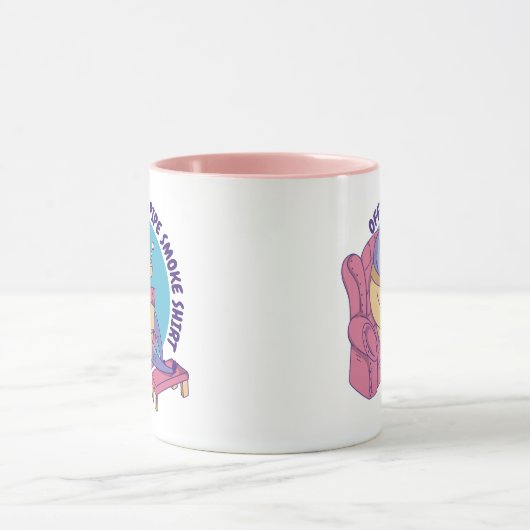 OFFICIËLE PIJP ROOK SHIRT LUIAARD DIERLIJKE LEZING MOK (Midden)