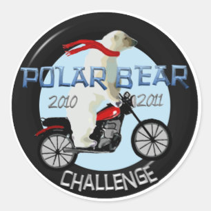 Officiële Polar Beer Challenge Stickers